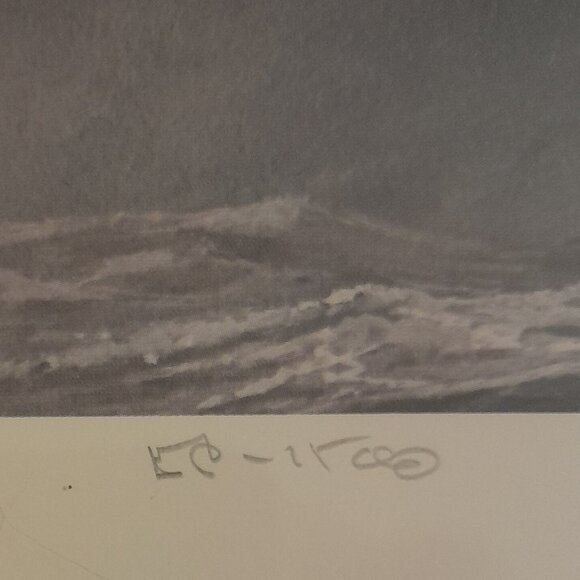 Herb Jones Lithograph "Chesapeake Channel" - Picture 6 of 6